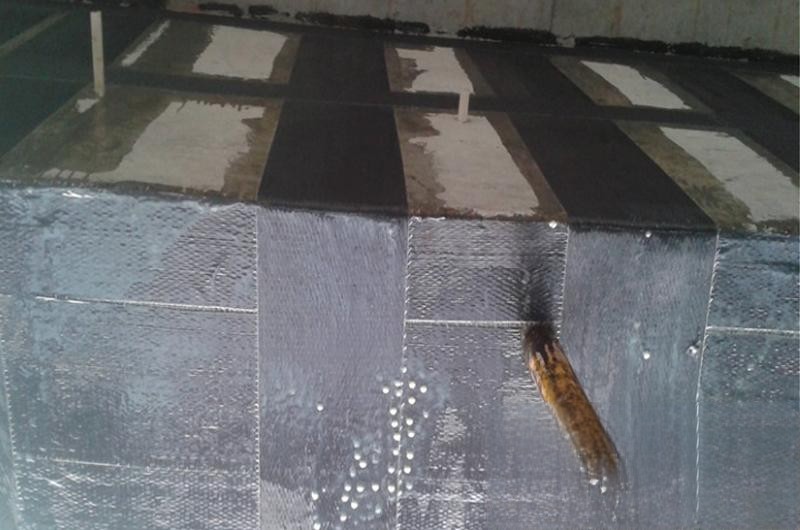 保亭楼板使用碳纤维加固