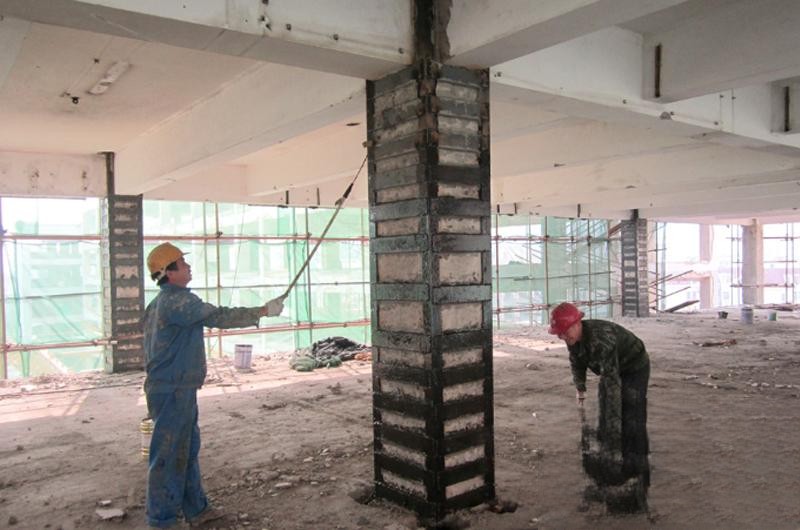 保亭型钢外包钢加固施工的质量怎么做检测？